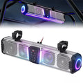 Kemimoto Midnight S60 26 Rgb Utv Atv Sound Bar Ip66 Waterproof for Golf Cart for 1  to 2  Roll Bar
