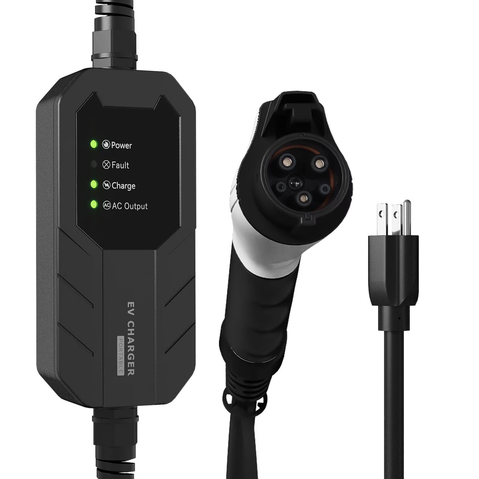 MEGEAR Skysword ?? Level 1 EV Charger (110V, 16A, 25ft), EVSE Home Electric Vehicle Portable Charging Station (NEMA 5-15 Plug)
