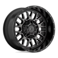 XD Aluminum Rim XD842 SNARE 20X9in Gloss Black Gray Tint Finish, XD84229035300