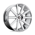 Dub 1Pc S120 Shot Calla 24X10 6X135 30Et 78.1Cb Chrome Plated Wheel