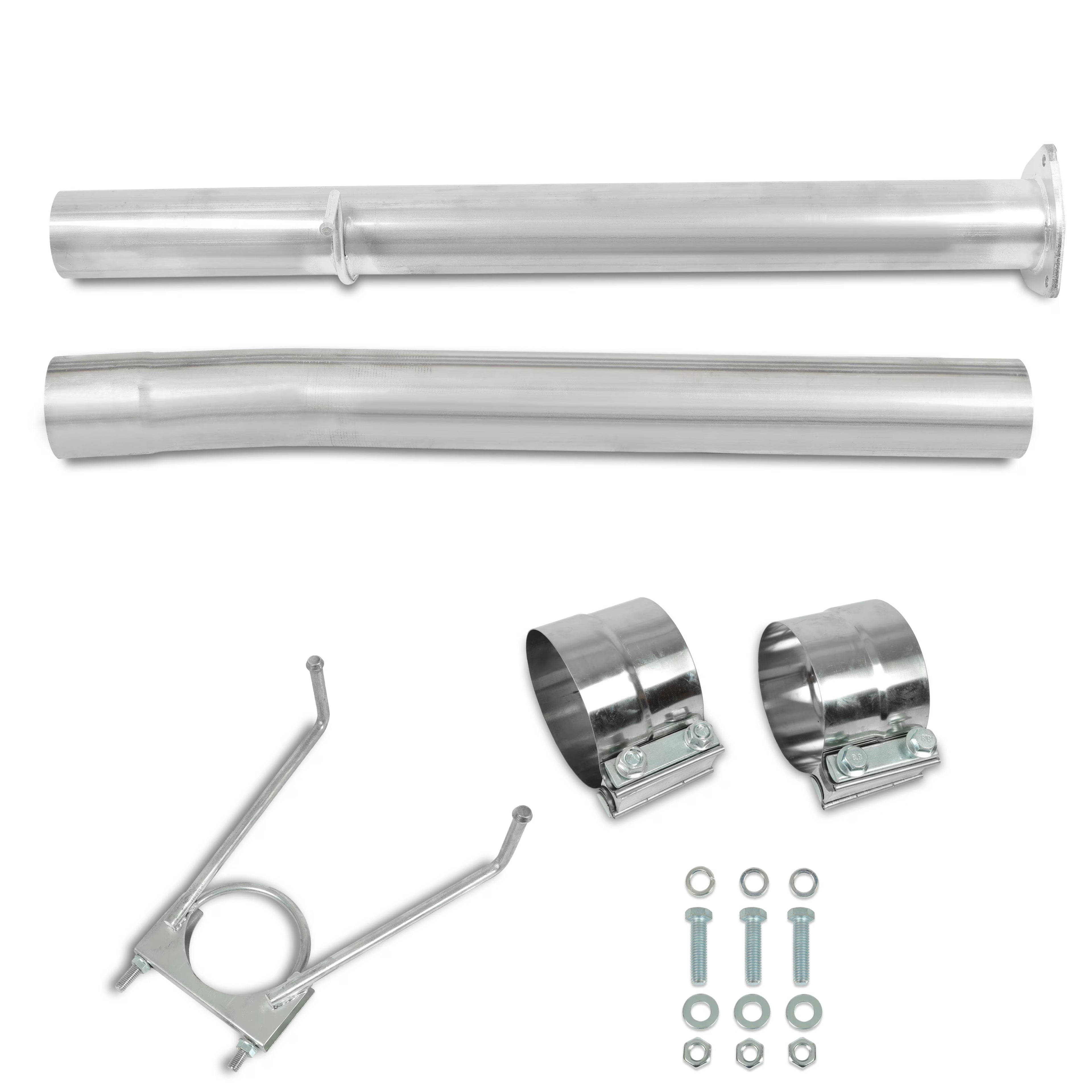 Kojem Exhaust Pipe 4  for Dodge Ram 2500 3500 2013-2018 6.7L Diesel Truck Straight Tube Piping
