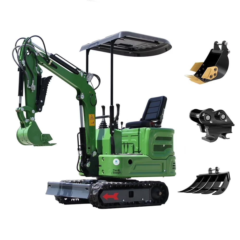 DigMaster1.4-Ton Mini Excavator With B&S Gasoline Engine for Yard Trenching and Urban Projects EPA-certified