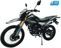 RPS Hawk DLX 250 cc EFI Fuel Injection Enduro Dirtbike gas Bike Hawk EFI Deluxe Gas Motorcycle - Choose your color