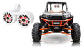 Rockville RKL65MBW Dual 6.5  700 Watt Tower LED Speakers For RZR/ATV/UTV/Cart