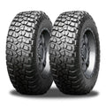 Pair of 2 x BF GOODRICH Mud Terrain T/A KM2 255/75R17 111/108Q C/6 Mud Terrain M/T Tires BF15496 / 255/75/17 / 2557517 Fits: 2021-22 Jeep Wrangler Willys Sport, 2013 Jeep Wrangler Unlimited Rubicon
