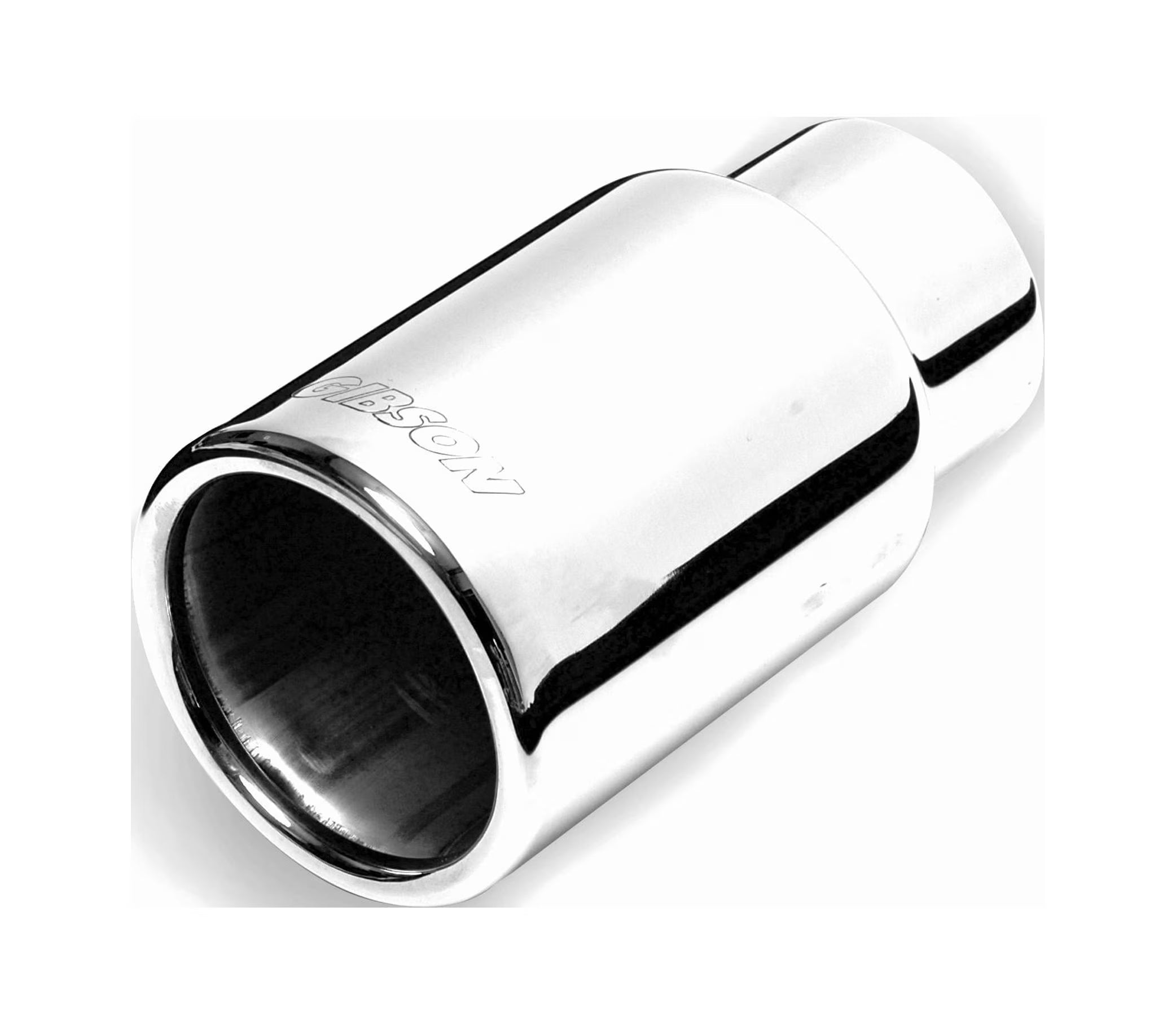 Stainless Rolled Edge Straight Exhaust Tip