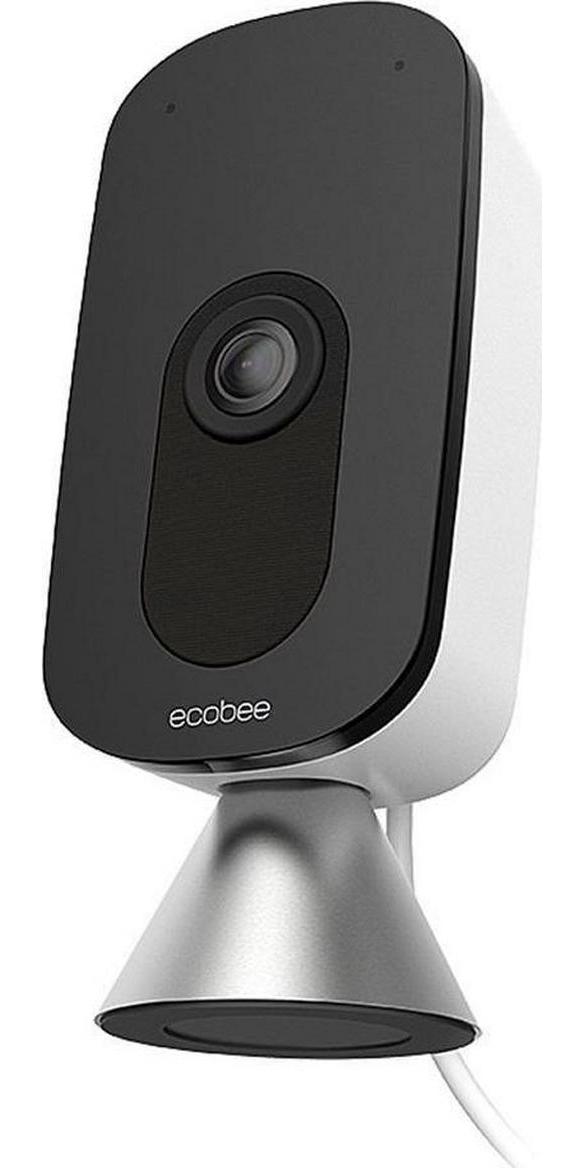 ecobee SmartCamera with Voice Control. Black/White