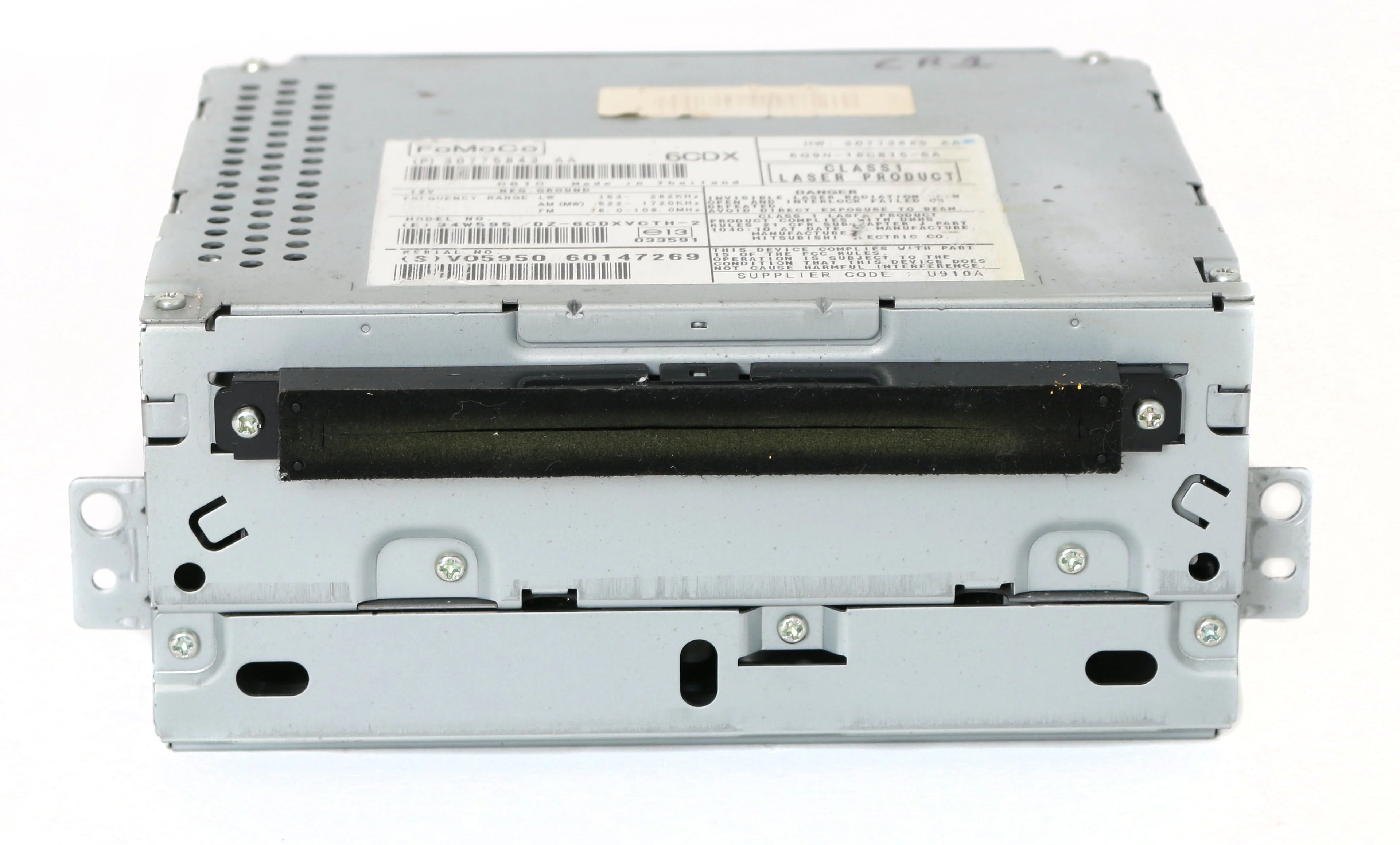 Restored 2008-09 Volvo S70 Radio AM FM 6 Disc Compact Disc Player 30775843AA (Refurbished)