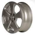 Aftermarket 2011-2012 Chevrolet Cruze 17x7 Aluminum Alloy Wheel, Rim Sparkle Silver Full Face Painted - 5475