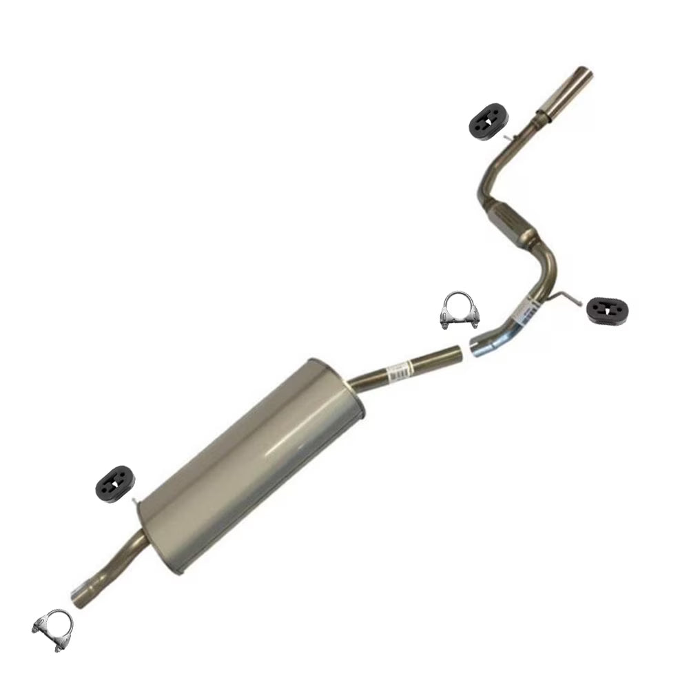 Stainless Steel Exhaust Rear Muffler Fits 1999-2004 Honda Odyssey 3.5L - Direct Fit