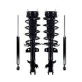 Set of 4 Front Quick Complete Strut-Coil Spring-Rear Shock For 2011-2014 Mazda 2