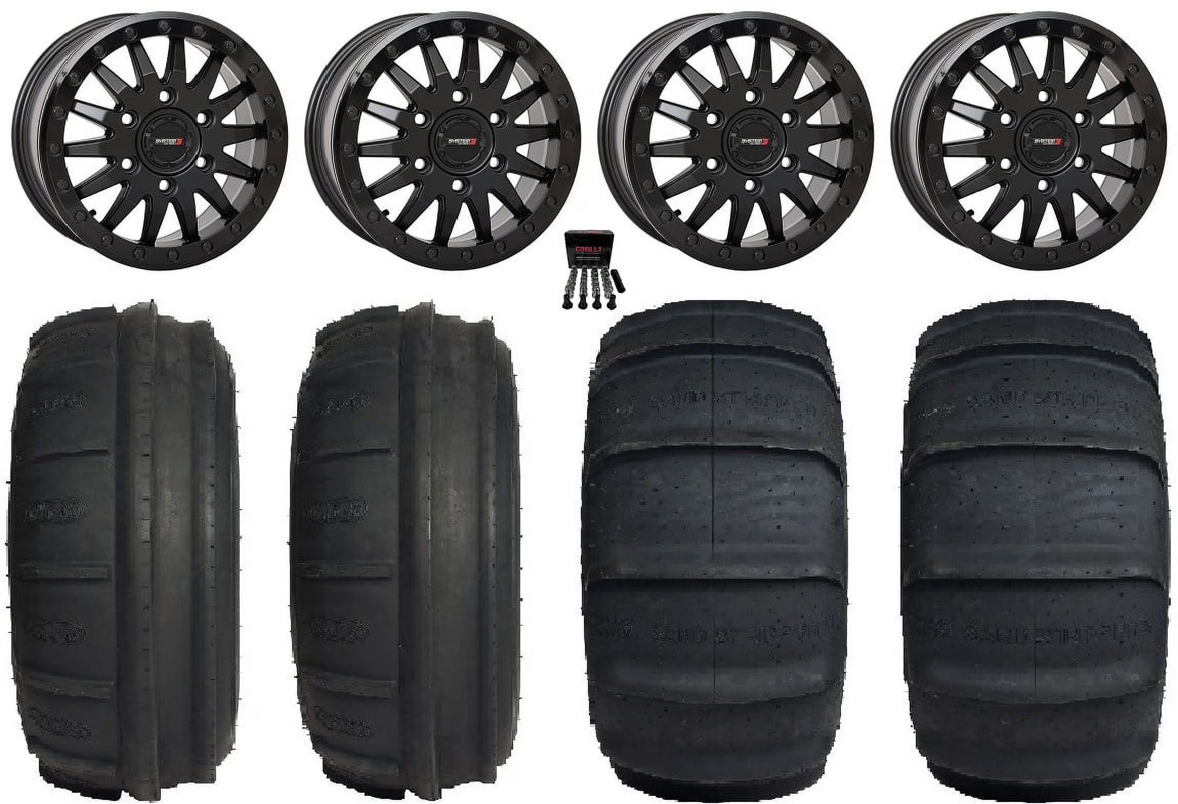 System 3 SB-8 Bdlk 15 Wheels +68mm/+0mm 32 Sand Stripper TT/XLHP Tires MaverickR