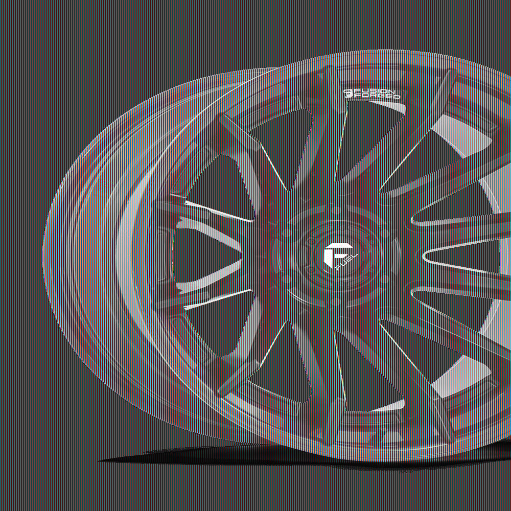 Fuel 1PC Fusion Forged Wheel D403 24x12 5x5.0 M-BLK RD -44mm, FC403MQ24125044N