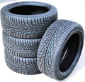 Set of 4 (FOUR) Accelera X-Grip 235/65R17 108H XL Winter Snow Tires Fits: 2017-18 Honda CR-V EX, 2019 Honda CR-V LX