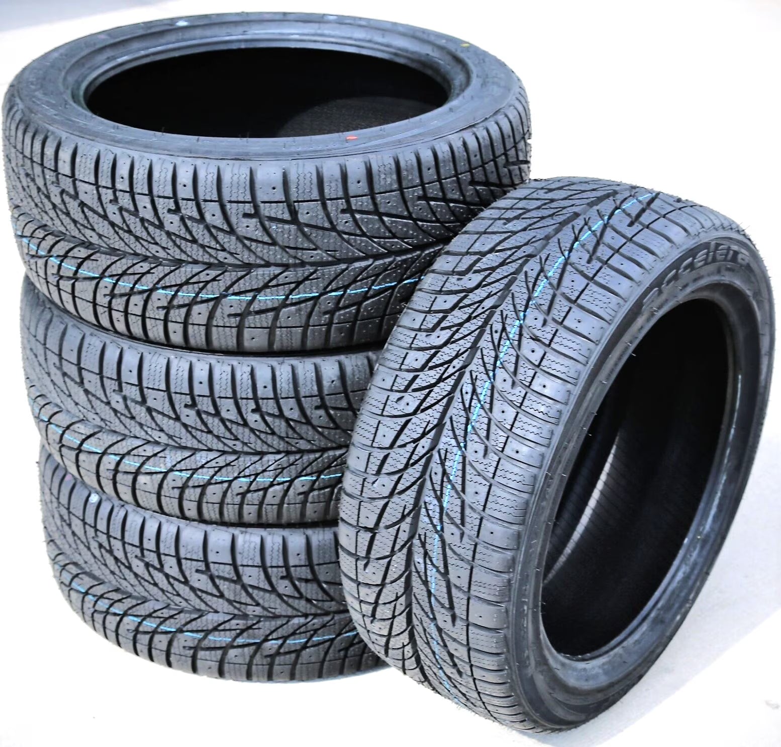 Set of 4 (FOUR) Accelera X-Grip 235/65R17 108H XL Winter Snow Tires Fits: 2017-18 Honda CR-V EX, 2019 Honda CR-V LX