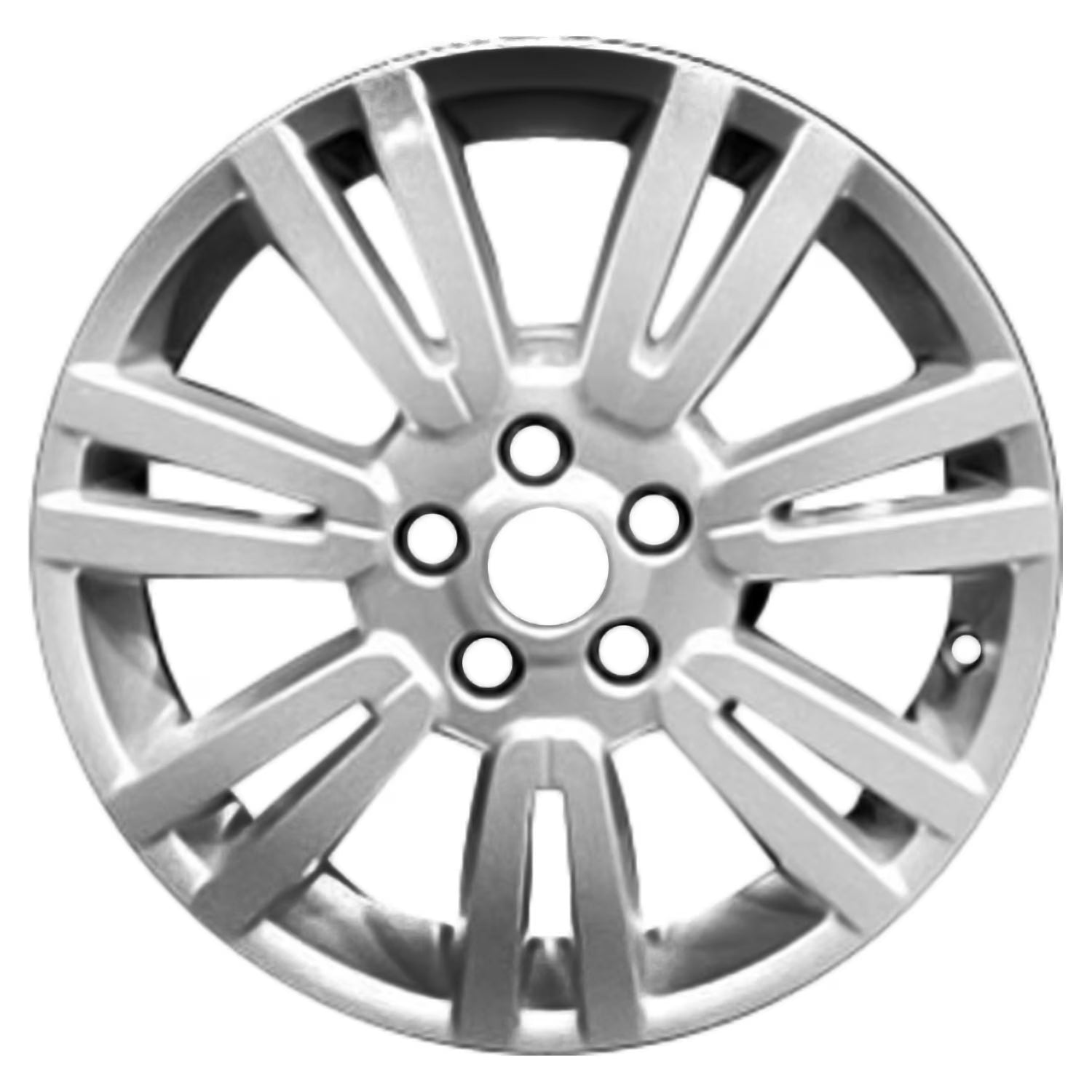 Pre-Owned Original Equipment Painted Gloss Black Aluminum Wheel 19 x 8 fits 2014-2016 Land Rover LR4 (Good)