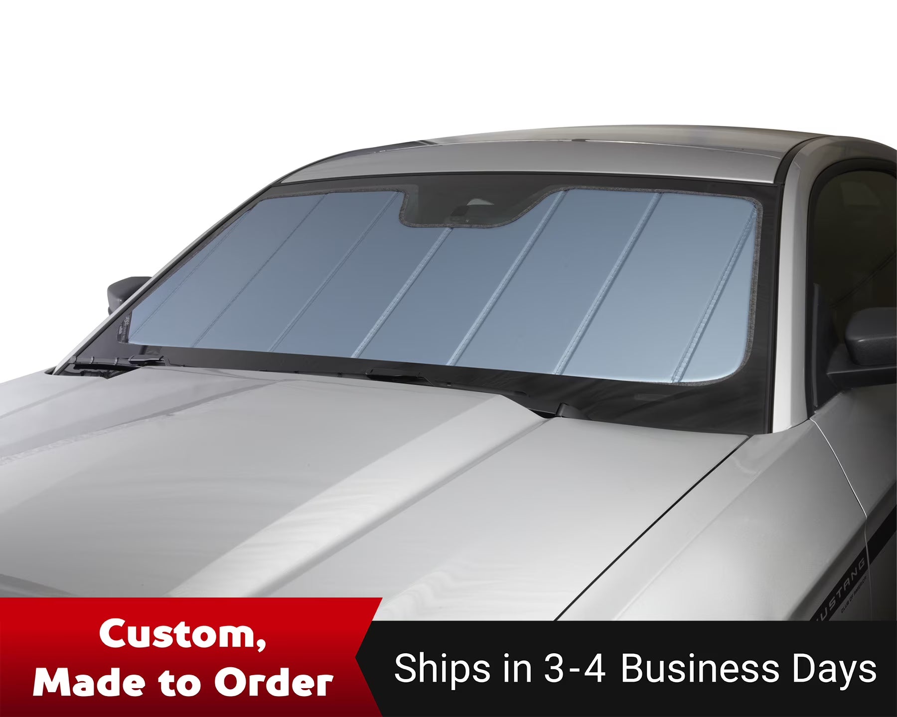 Covercraft UVS100 Custom Sunscreen for 2023-2026 Toyota Prius & 2023-2024 Prius Prime (Hybrid & PHEV) | UV11875BL | Blue Metallic