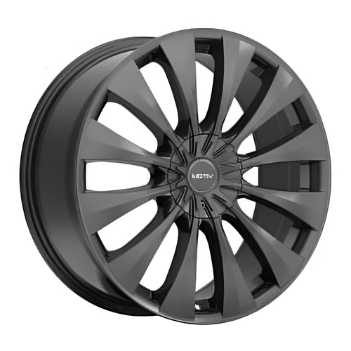 1 Motiv 20x8.5 5X115 / 5X120 +40 436B Gloss Black Wheel Rim