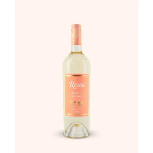 Risata Peach Semi Sweet Moscato - 750ML