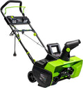 Earthwise SN71022 22-Inch 14-Amp Electric Corded Snow Thrower with LED Lights