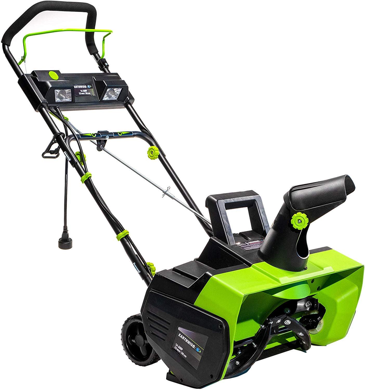 Earthwise SN71022 22-Inch 14-Amp Electric Corded Snow Thrower with LED Lights