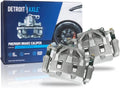 Detroit Axle - Pair Front Brake Calipers for Subaru Outback Forester Legacy WRX Tribeca B9 Tribeca Brake Calipers w/Brackets Replacement