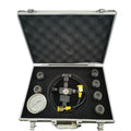 Hydraulic Accumulator Nitrogen Charging Filling Gas Valve Test Kit UNF7/8 7 In 1 Nitrogen Accumulator Charging Kit??Gas Charging System Pressure Test Kit w/Case Hydraulic Accumulator Nitrogen Charging