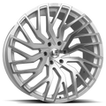 LUXLE6 26X10 6X139.7 +30 78.1 Silver Machine Face