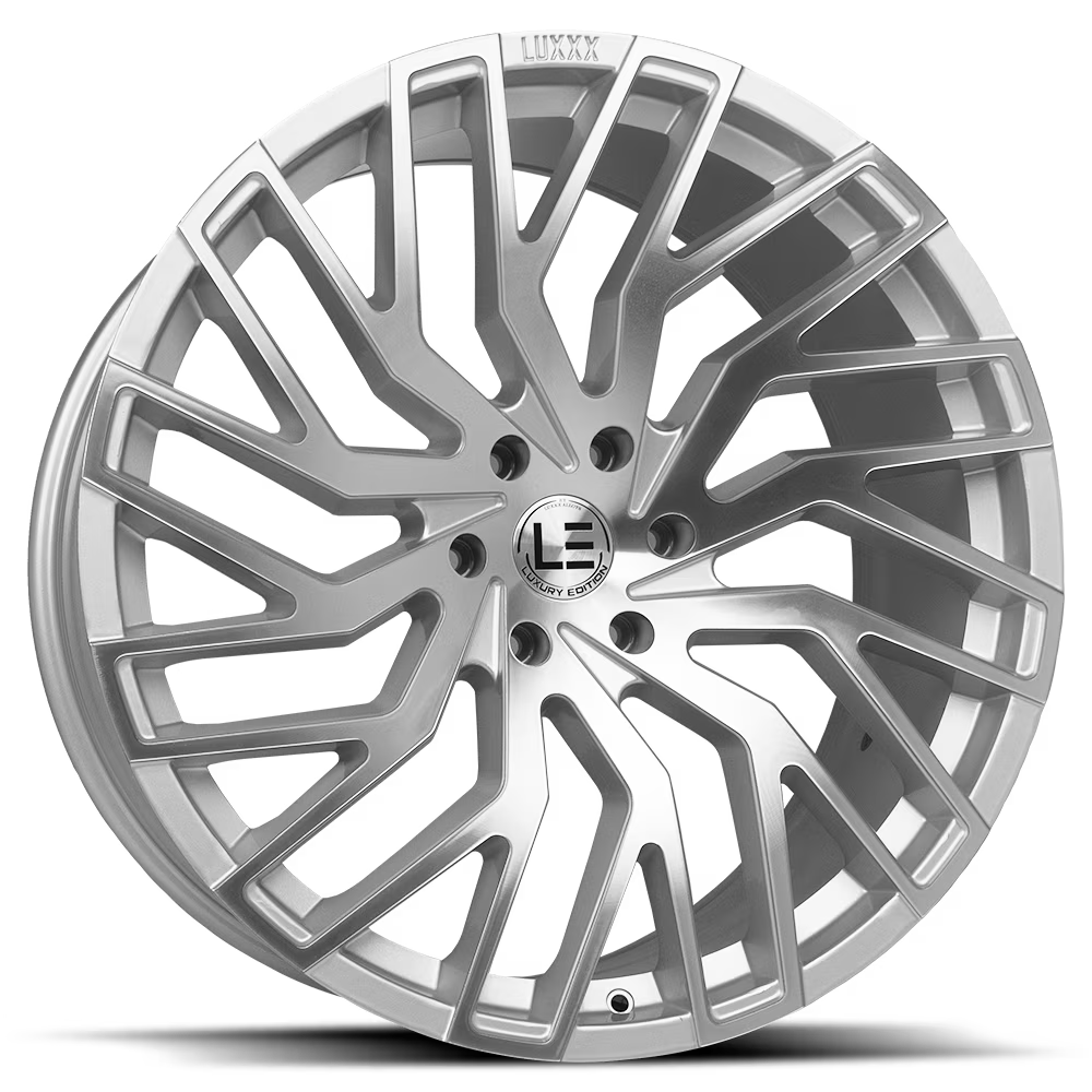 LUXLE6 26X10 6X139.7 +30 78.1 Silver Machine Face