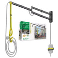 Barkan Full Motion 63??/ 160cm Elegant Protective EV Charging Cable Wall Arm 11 lbs Black