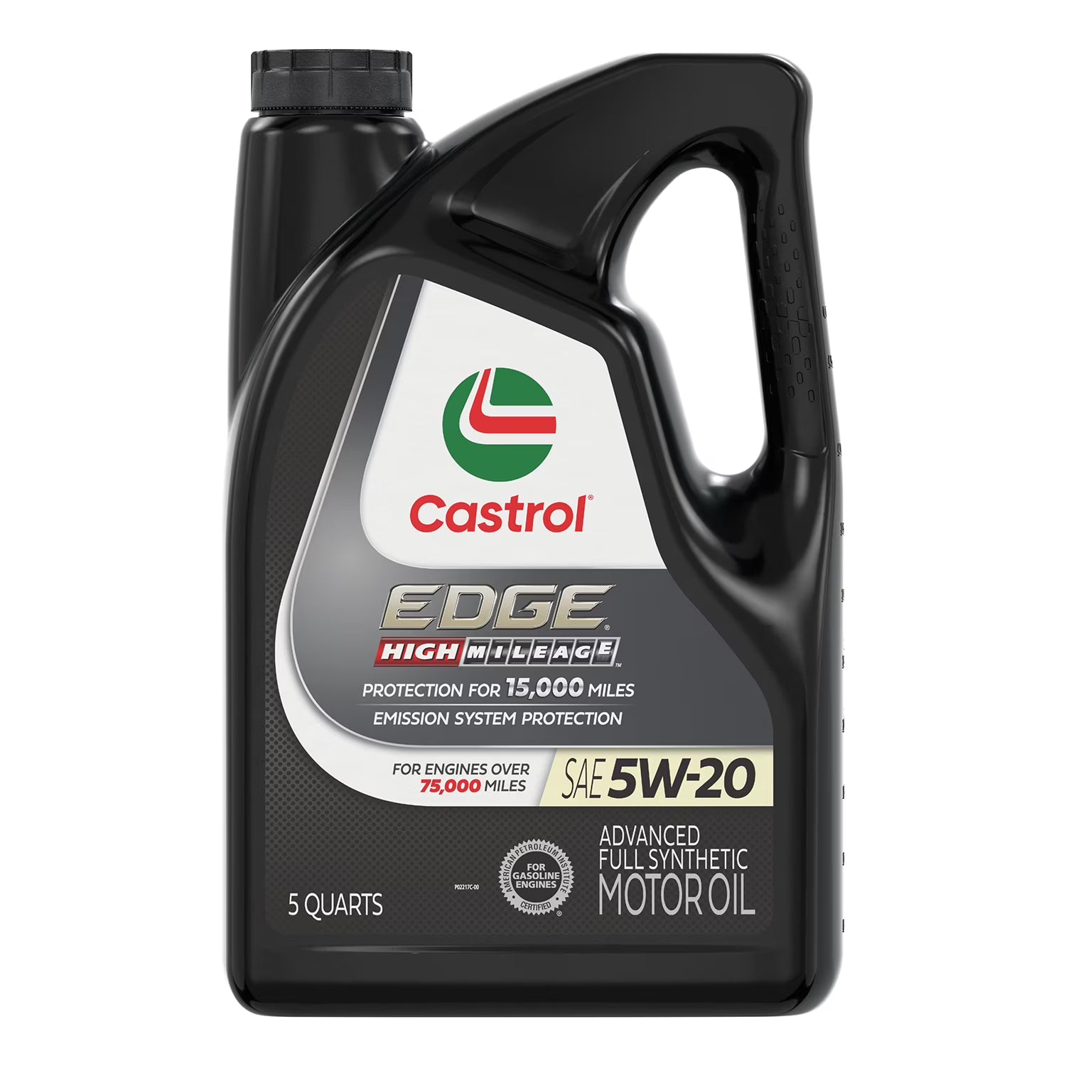 Castrol EDGE High Mileage 5W-20 Advanced Full Synthetic Motor Oil, 5 Quarts, Case of 3