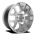 OE Creations Aluminum Rim PR169 24X10in Silver with Machined Spokes Finish, 169S-2415831