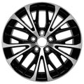Remanufactured Machined and Painted Gloss Black Aluminum Wheel 18 x 8 fits 2018-2022 Toyota Camry