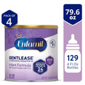 Enfamil Gentlease Powder Baby Formula with Iron. 19.9 oz. 4 count