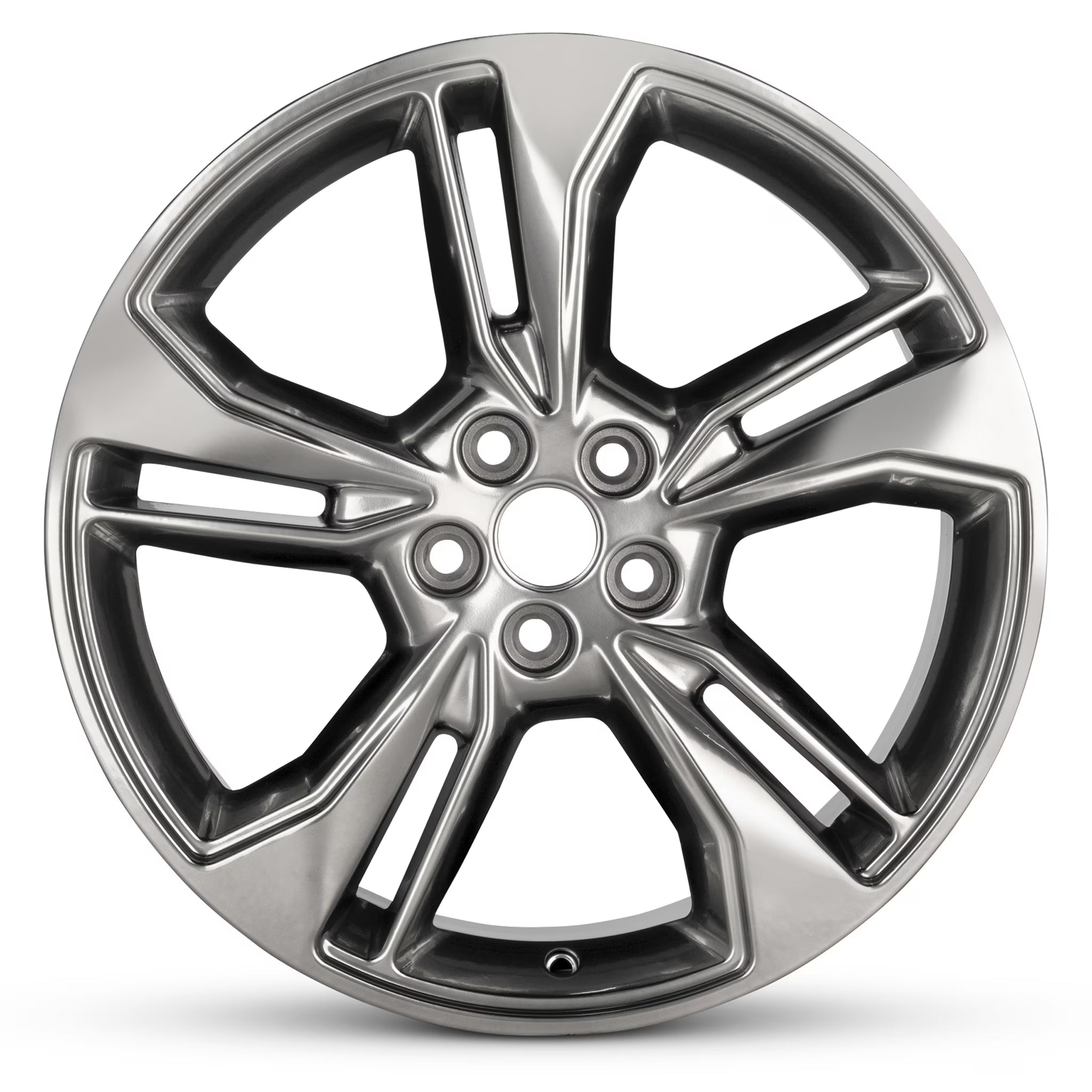 For 2017-2019 Ford Fusion 19 Inch Hyper Black Rim - OE Direct Replacement - Road Ready Car Wheel