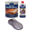 Eastwood 4:1 Chop Top Silver Metallic 2K Basecoat and Activator Automotive Spray Paint Kit Makes 5 Sprayable Quarts