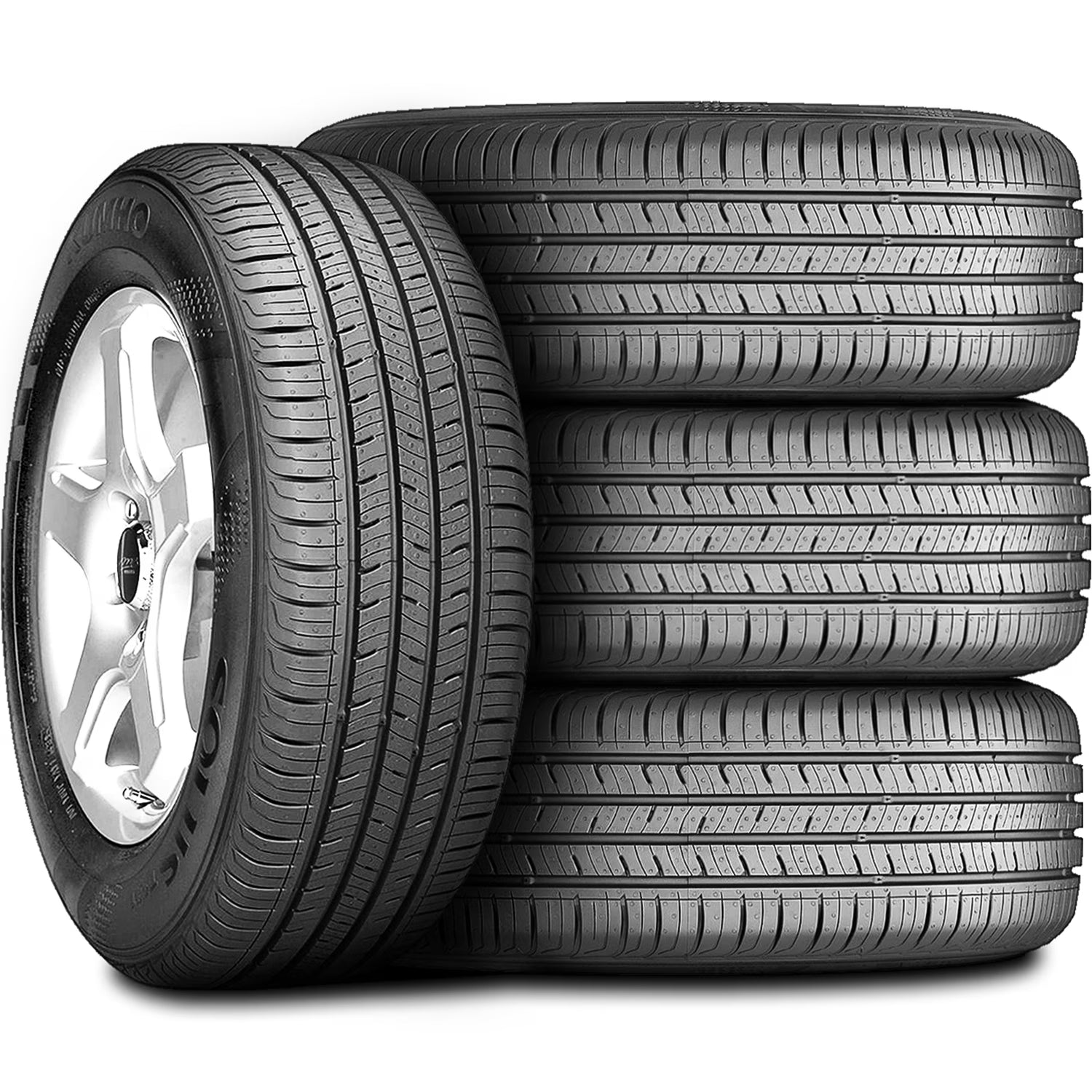 Set of 4 (FOUR) Kumho Solus TA31 215/55R17 94V A/S Performance Tires Fits: 2011-15 Chevrolet Cruze Eco, 2012-14 Toyota Camry Hybrid XLE