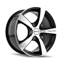 Touren Tr9-3190 18X8 5X100/5X114.3 40Et 72.62Cb Black/Machined Face/Machined Lip