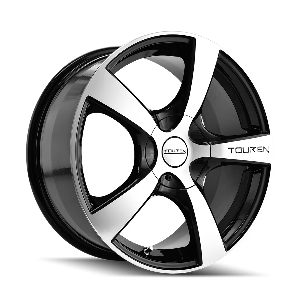 Touren Tr9-3190 18X8 5X100/5X114.3 40Et 72.62Cb Black/Machined Face/Machined Lip