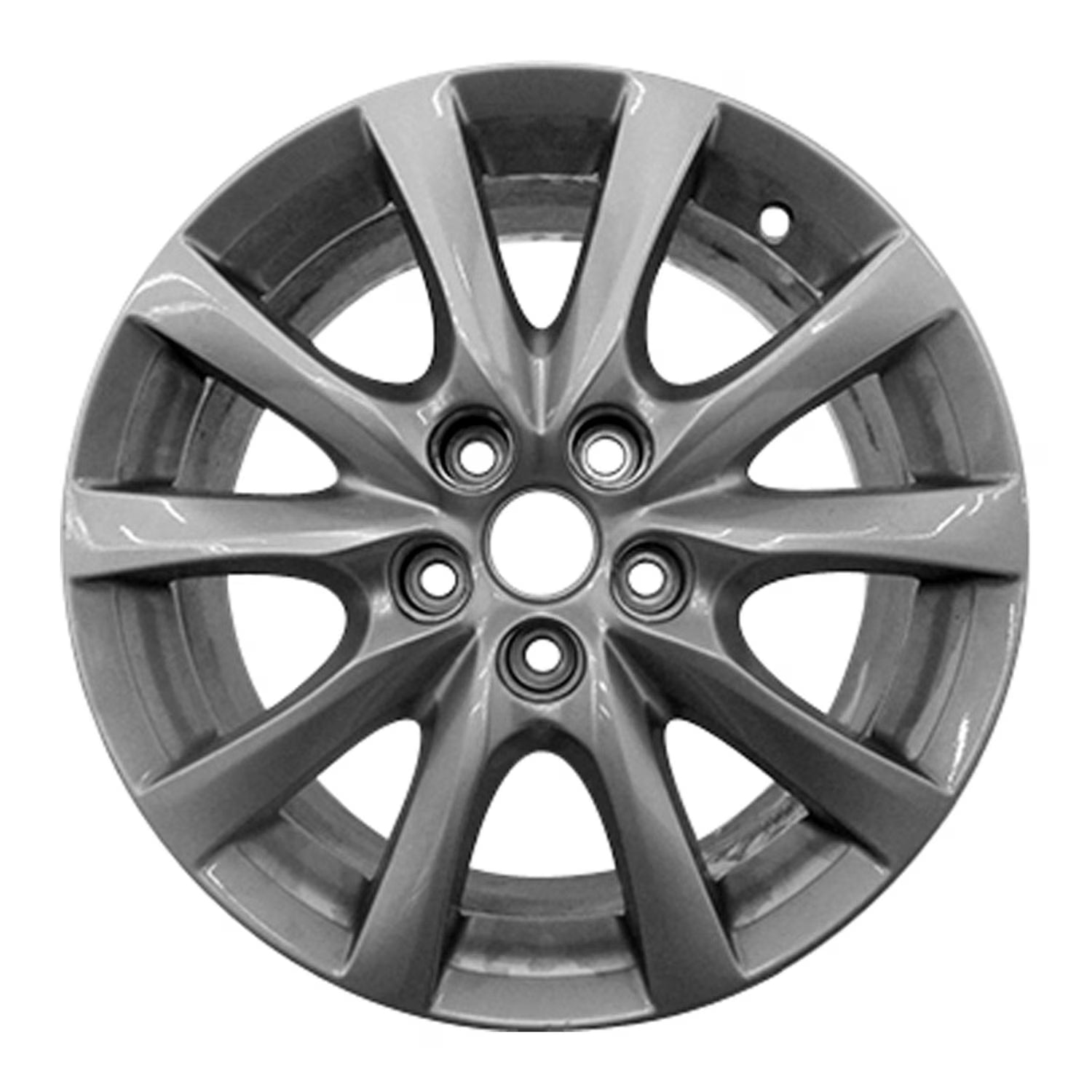 Remanufactured Painted Sparkle Silver Aluminum Wheel 17 x 7.5 9965077570 fits 2014-2017 Mazda 6