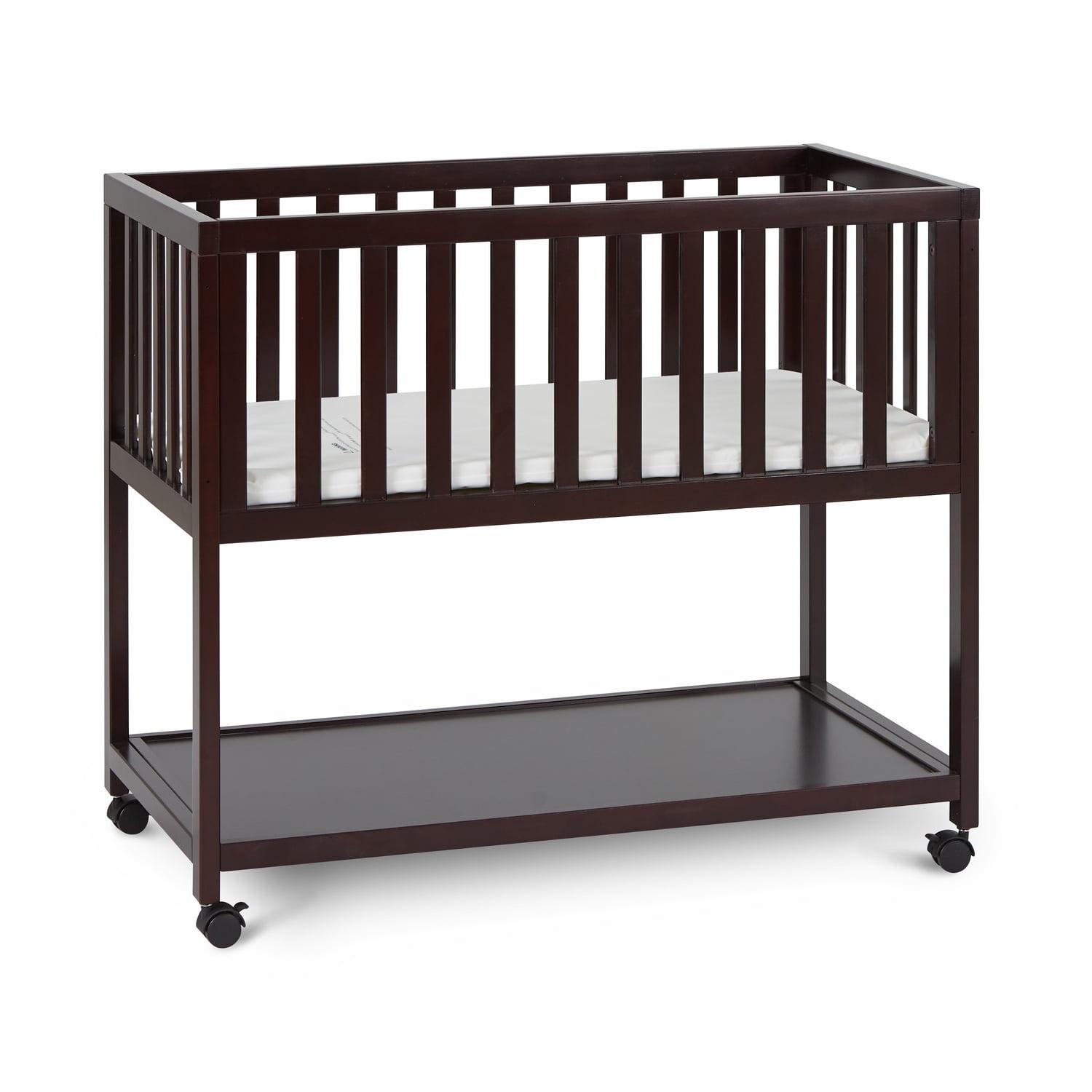 AFG Baby Furniture Mila Wooden Portable Bassinet Espresso