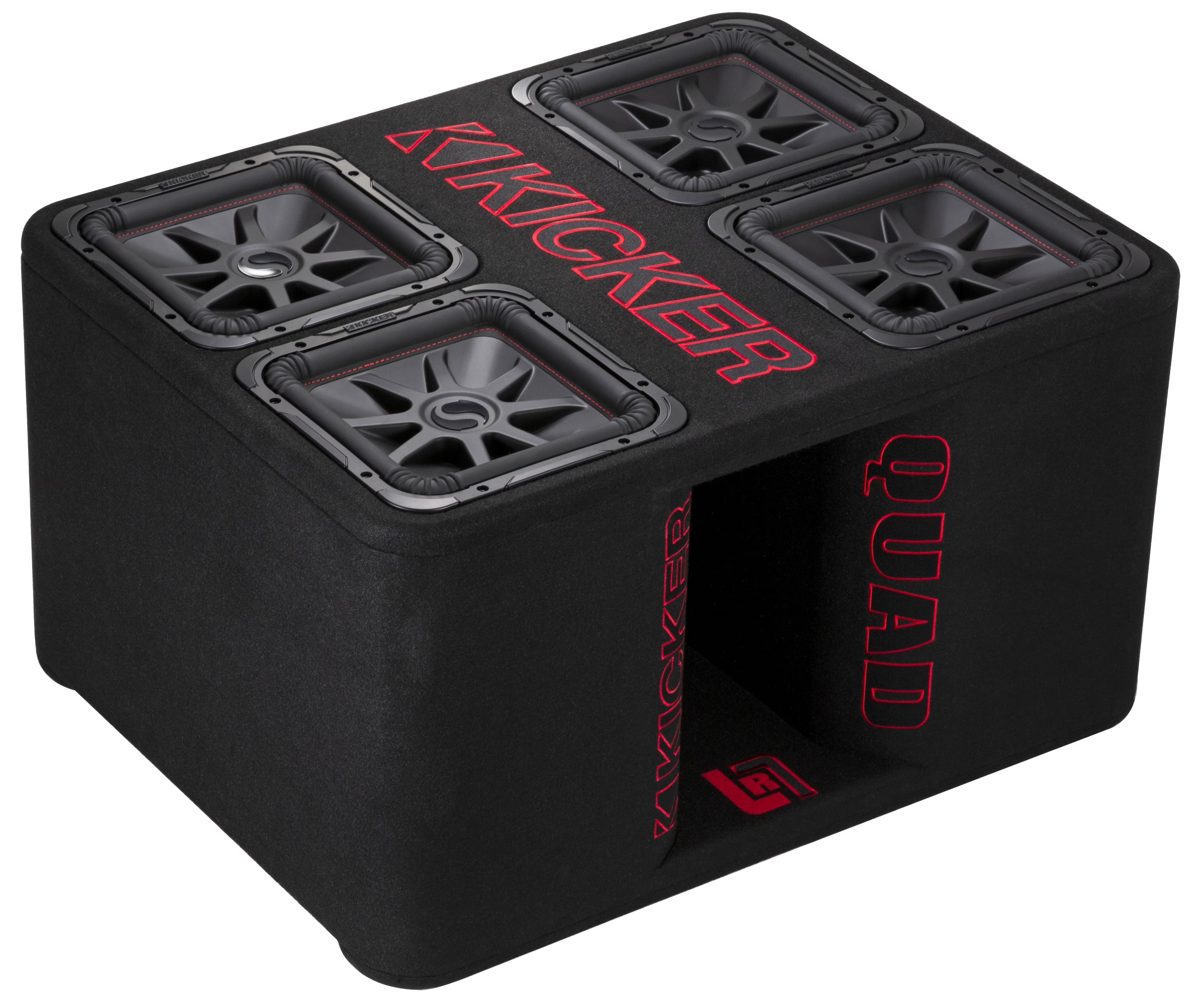 Kicker Surround Sound 47QL7R12 Car Subwoofer, Black, 12 