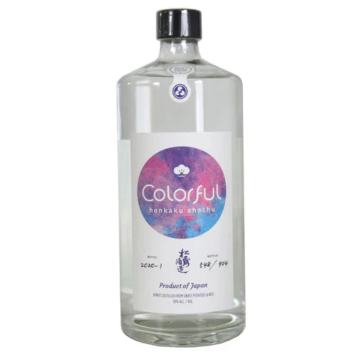 Colorful Honkaku Shochu Sweet Potato Rice Nv - 750ml