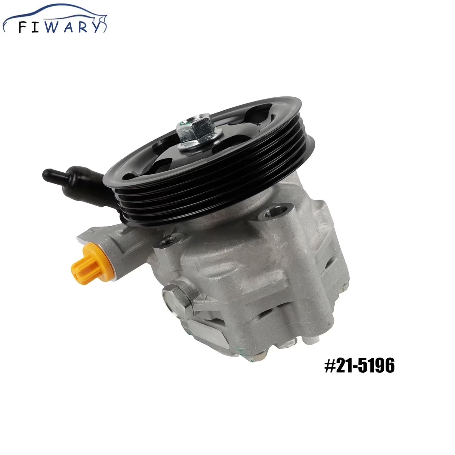 1PC FIWARY Power Steering Pump 21-5196 for 2005-2009 Subaru Legacy Outback 2.5L w/ Pulley