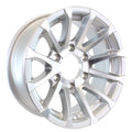 eCustomrim Aluminum Trailer Wheel 16X6 16  Avalanche Style 6 Lug On 5.5  Center Rim