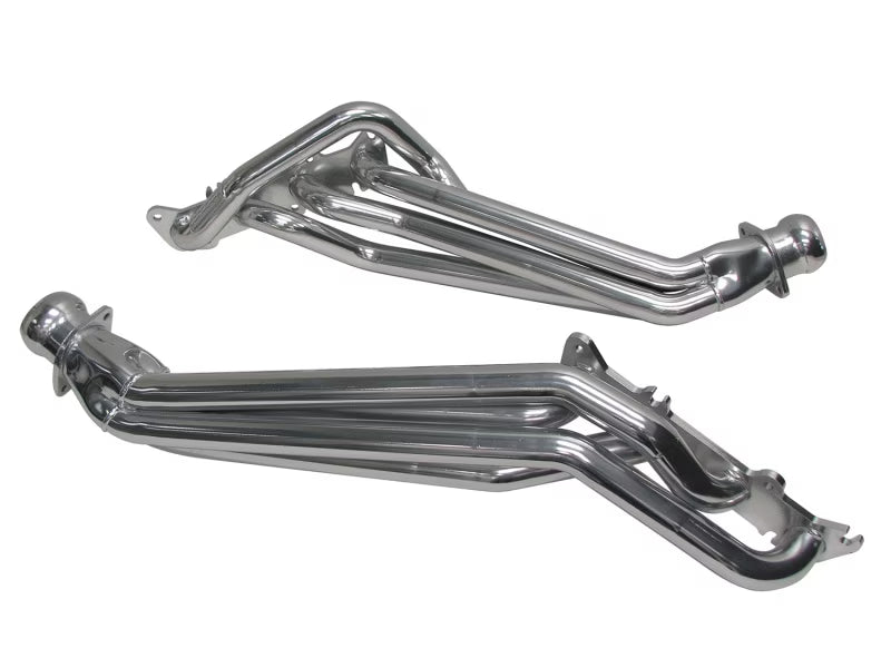 BBK Performance 16330 1-3/4 Long Tube Headers Polished Silver Coated Fits select: 2011-2019 FORD MUSTANG, 2020-2022 FORD MUSTANG GT