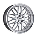 Petrol P4C 19X8 5X114.3 40Et 72.1Cb Silver W/ Machined Face & Lip Wheel