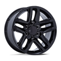 Performance Replicas Cast Aluminum Wheel PR220 20x9 6x5.5 G-BLK 28mm, 220GB-295828