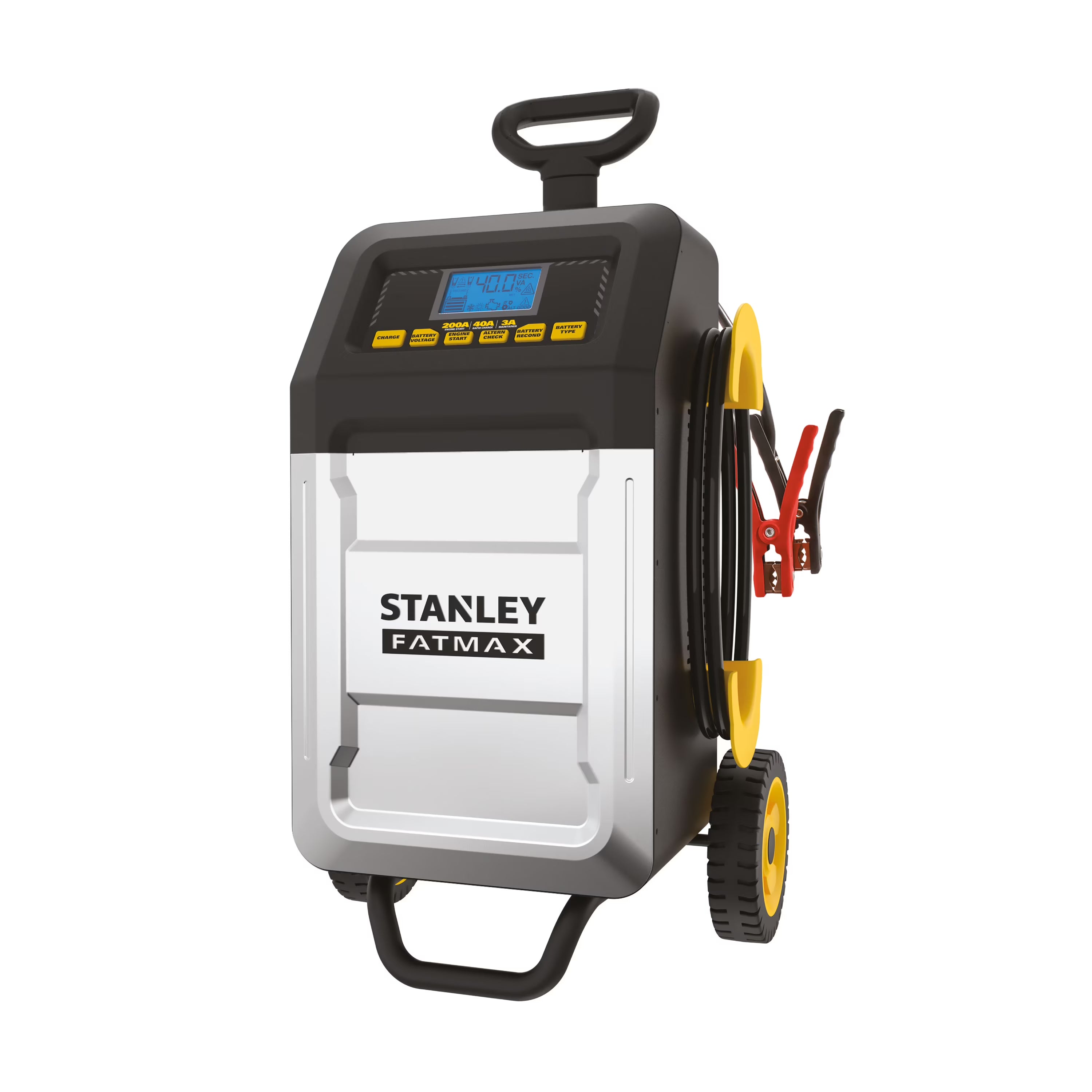 Stanley FatMax BC200F 200 Amp Rolling Battery Charger, New
