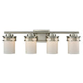 Elk Home 27-Inch Wide Ravendale Vanity Light. Brushed Nickel
